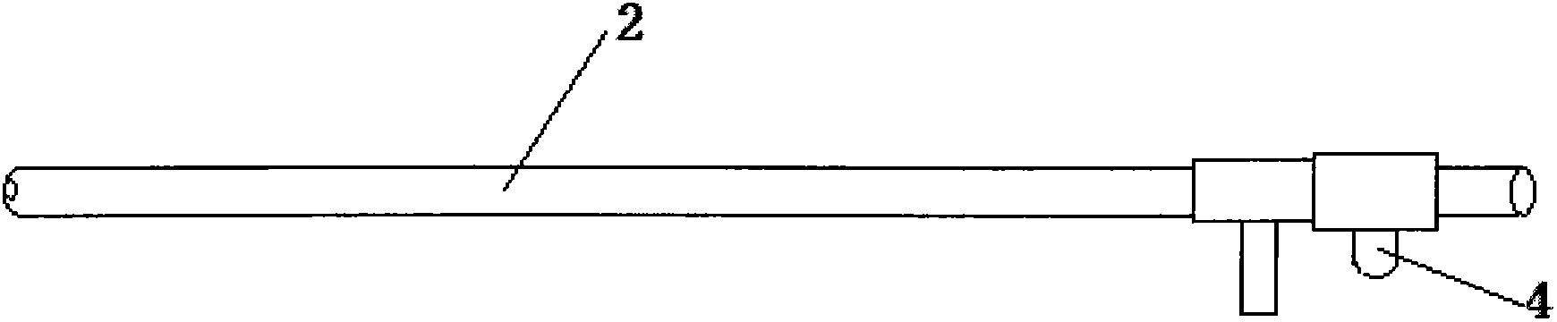 Puncture pressure reducing needle in cholecystitis operation and puncture pressure reducing method thereof