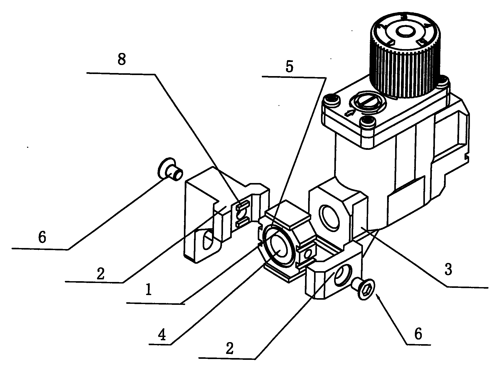 Quick valve connecting device for gas-fired equipment