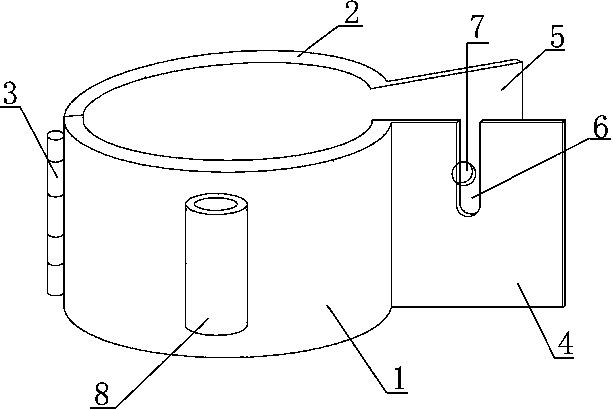 Detachable fixing part of elevator protective door and manufacturing method of detachable fixing part