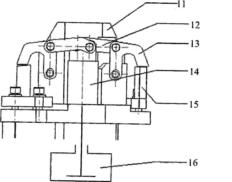 Perforation positioning clamping device