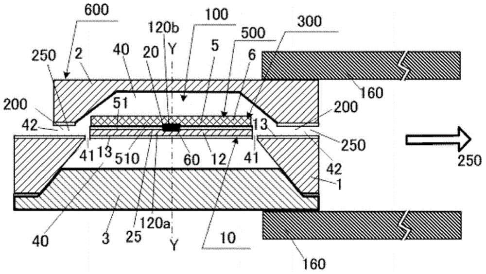 Hydrogen gas sensor with concentration function and hydrogen gas sensor probe used in same