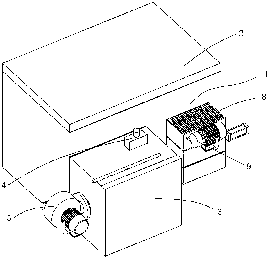 Atomization penetrating flaw detection device