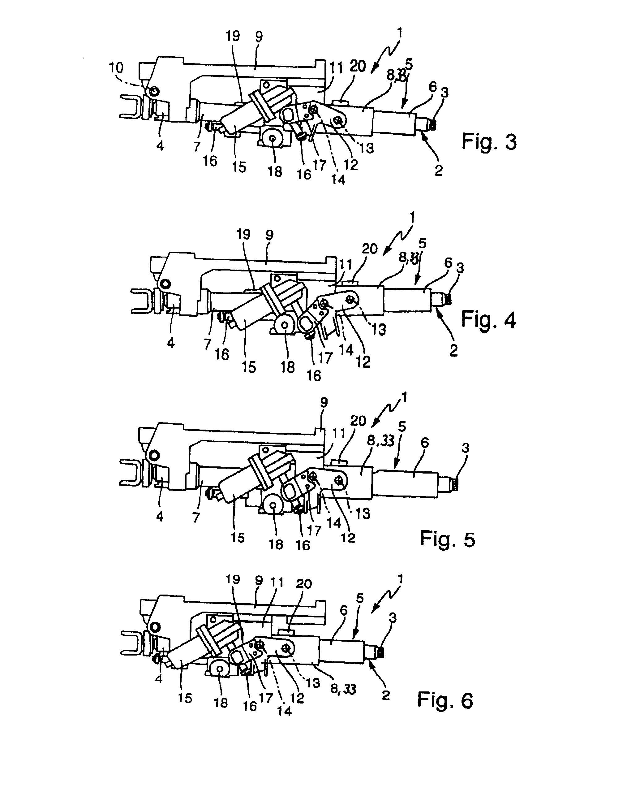 Safety Steering Column for a Motor Vehicle