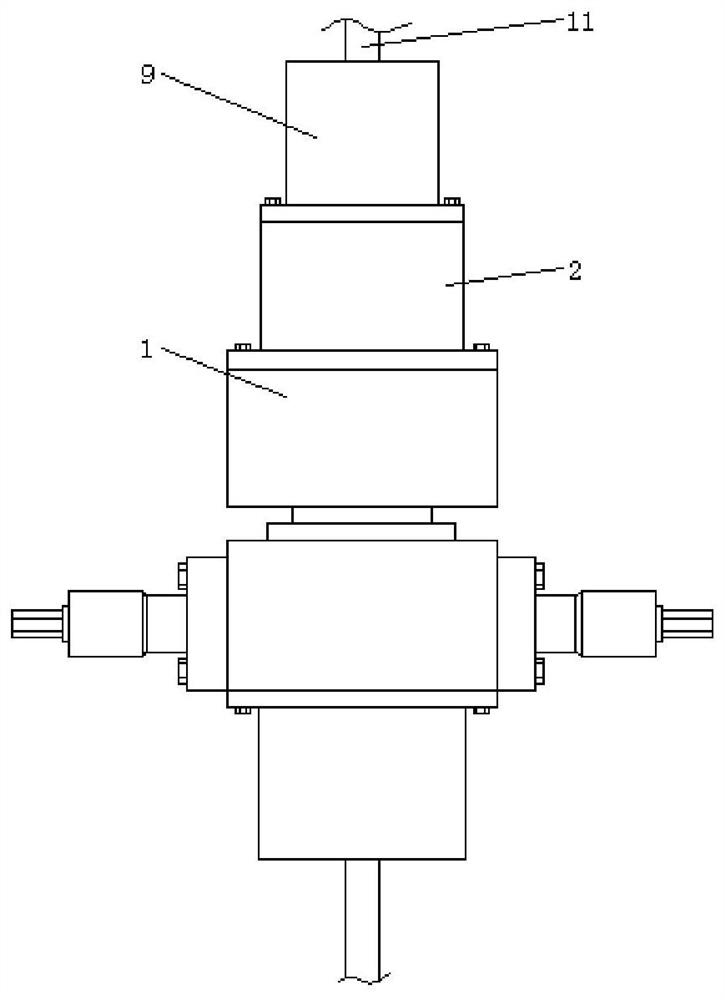 A sucker rod blowout preventer