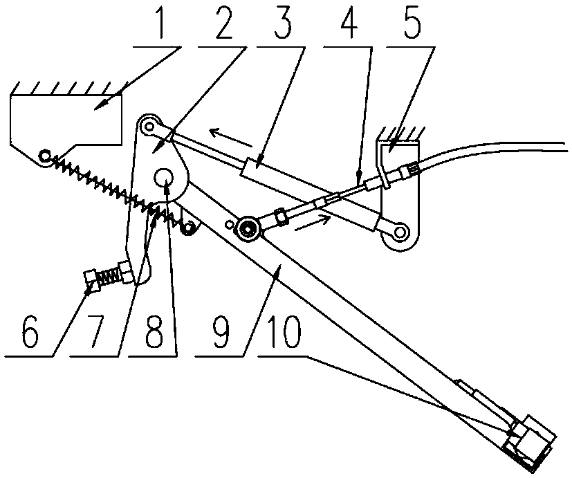 Nozzle lifting device