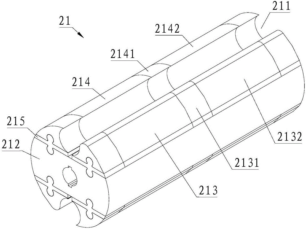 Pennisetum sp. seed metering device based on roll-type seed metering and reseeding