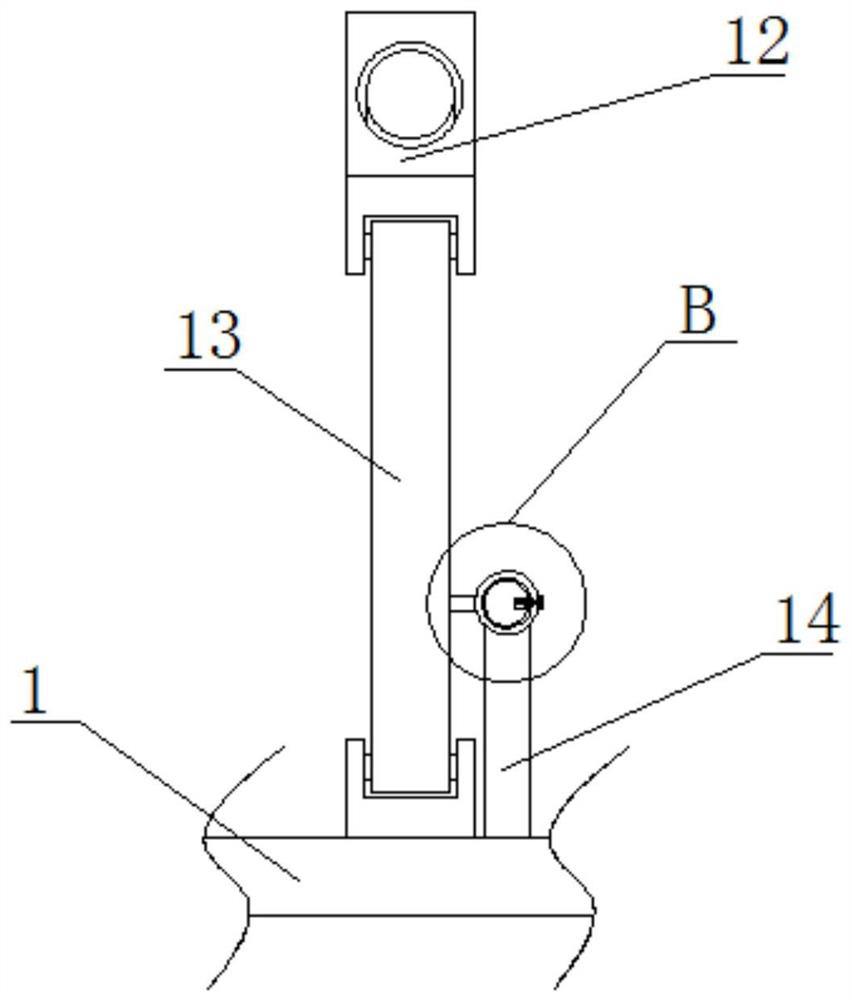 Multi-blade ship propeller mounting and positioning device