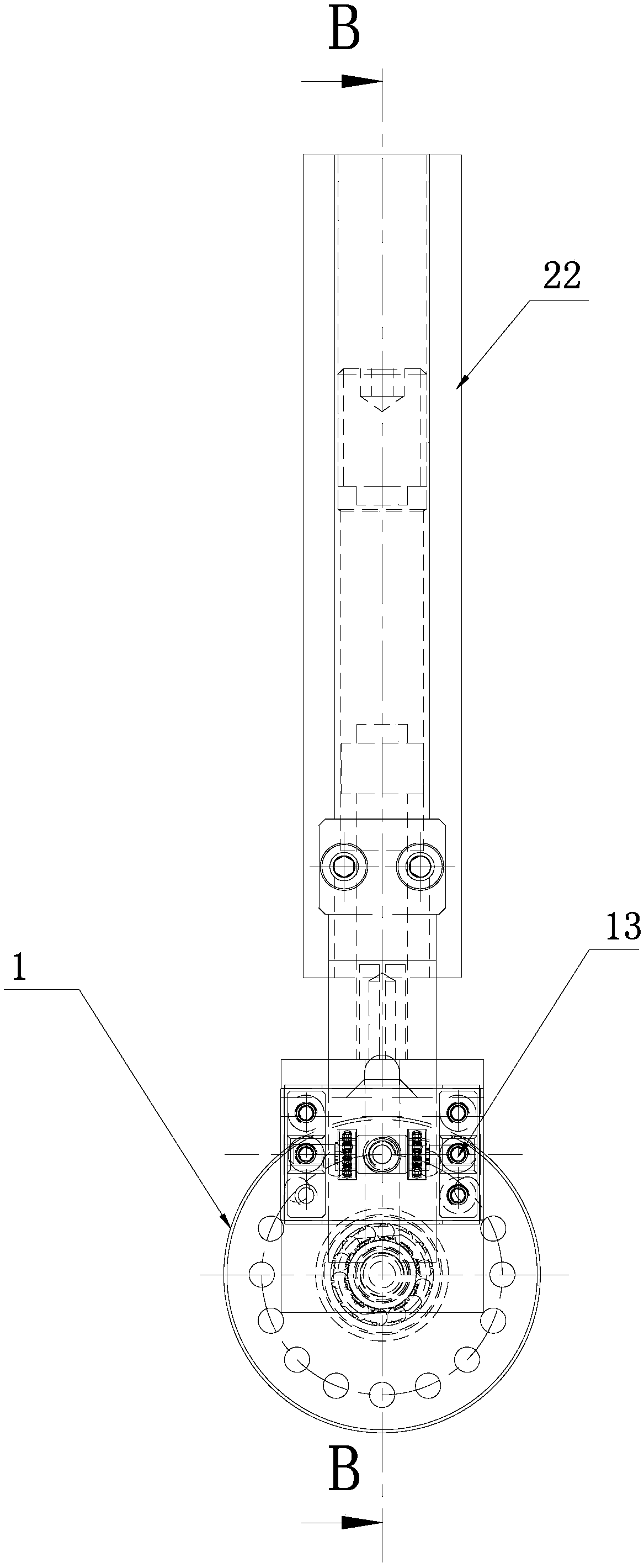Fixed-pressure rolling tool