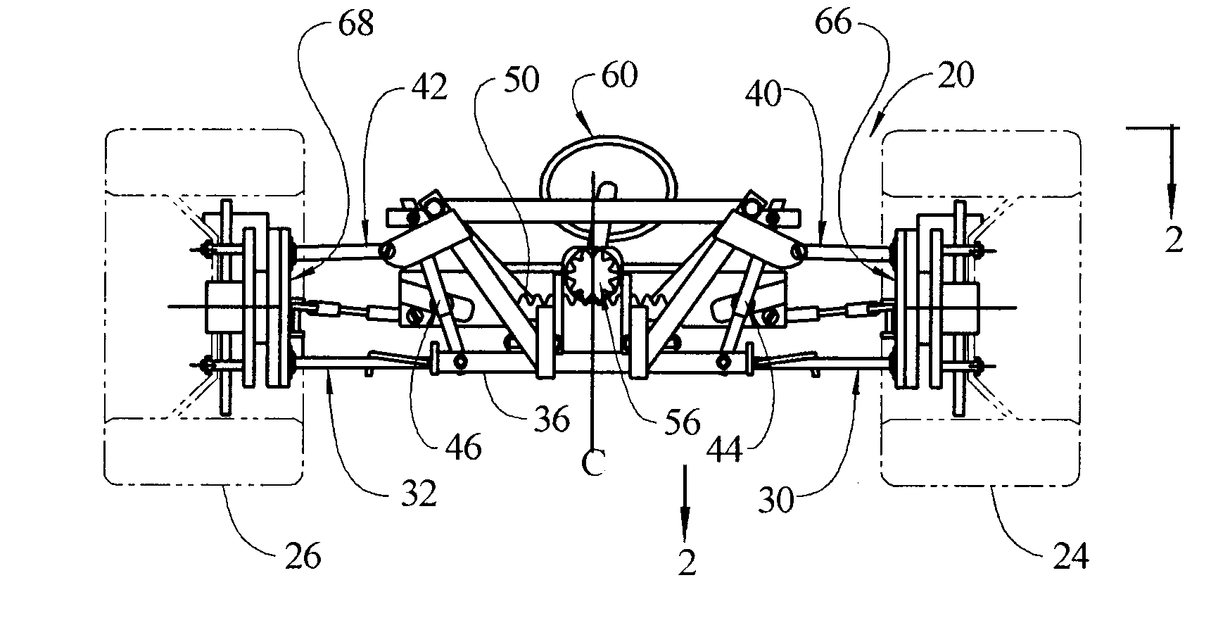Vehicle Suspension System with a Variable Camber System