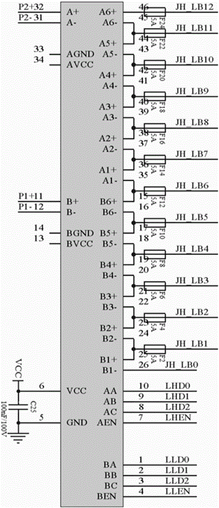 Energy balance system and method for power batteries