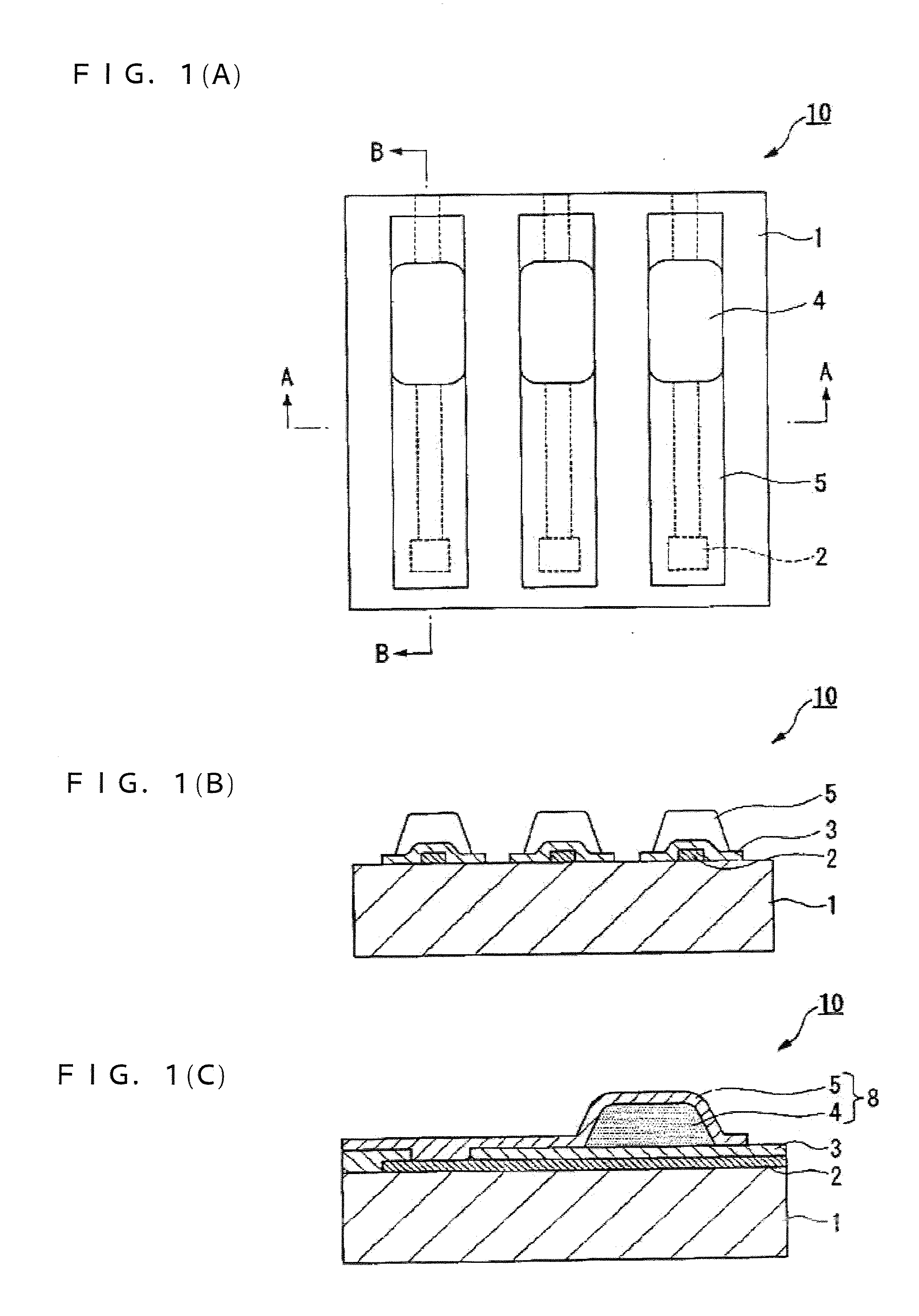 Method for mounting semiconductor device, as well as circuit board, electrooptic device, and electronic device