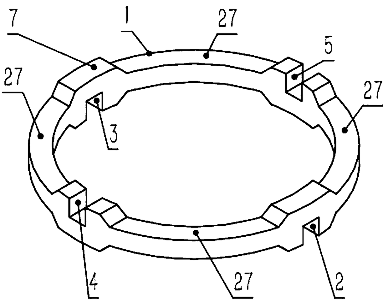 Cross coupling and scroll compressor