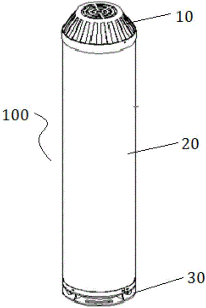 Antenna reflector plate and multi-system common exhaust pipe antenna