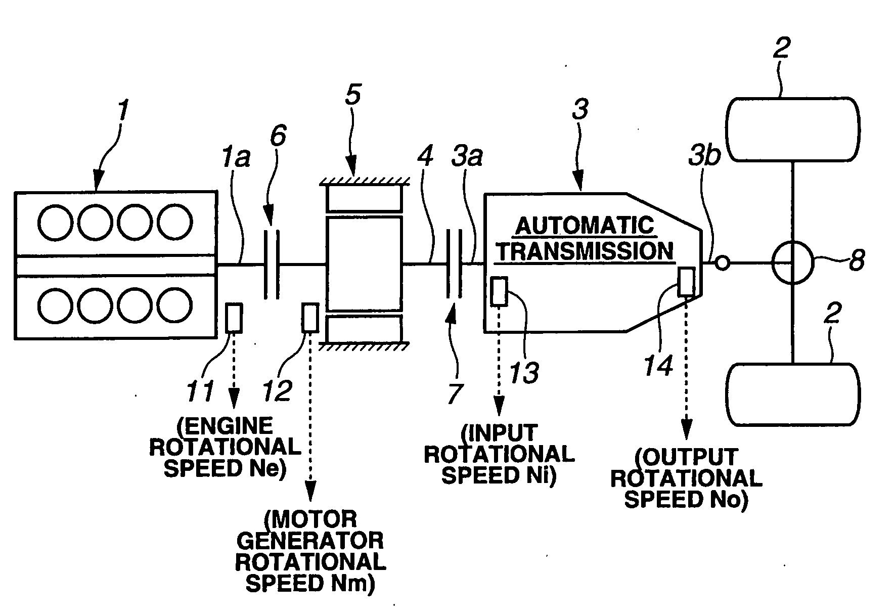 Drive state shift control apparatus for hybrid vehicle