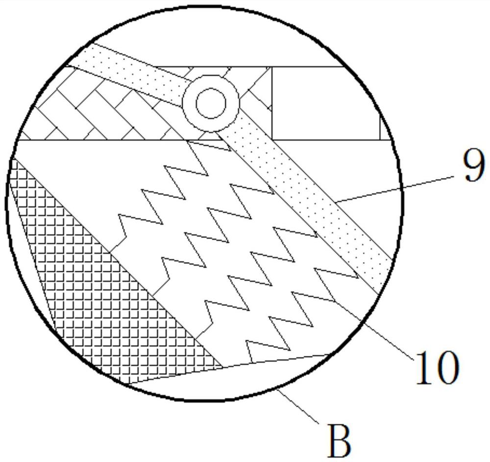 Hardware mechanical accessory deoiling device based on centrifugation method