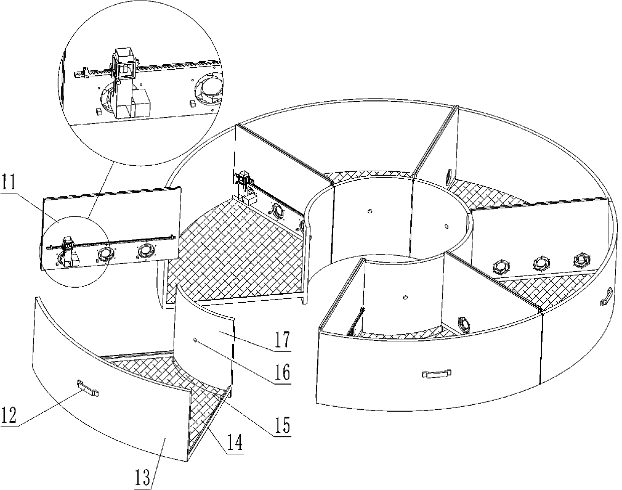 Rodent space learning memory training system