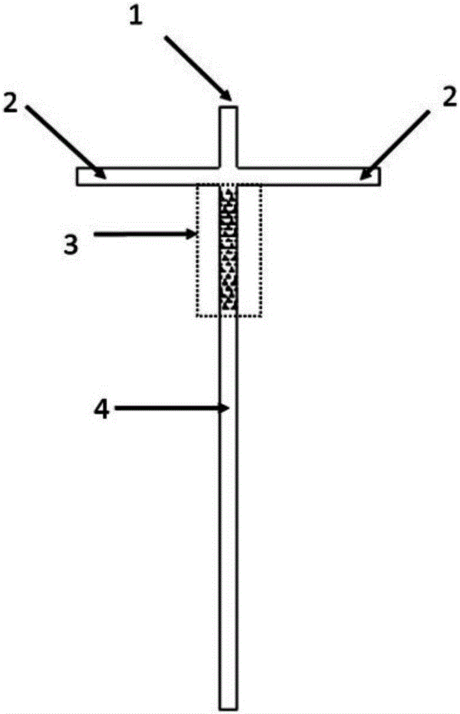 High concentration gradient microfluidic mixing chip with jet flow damaging function