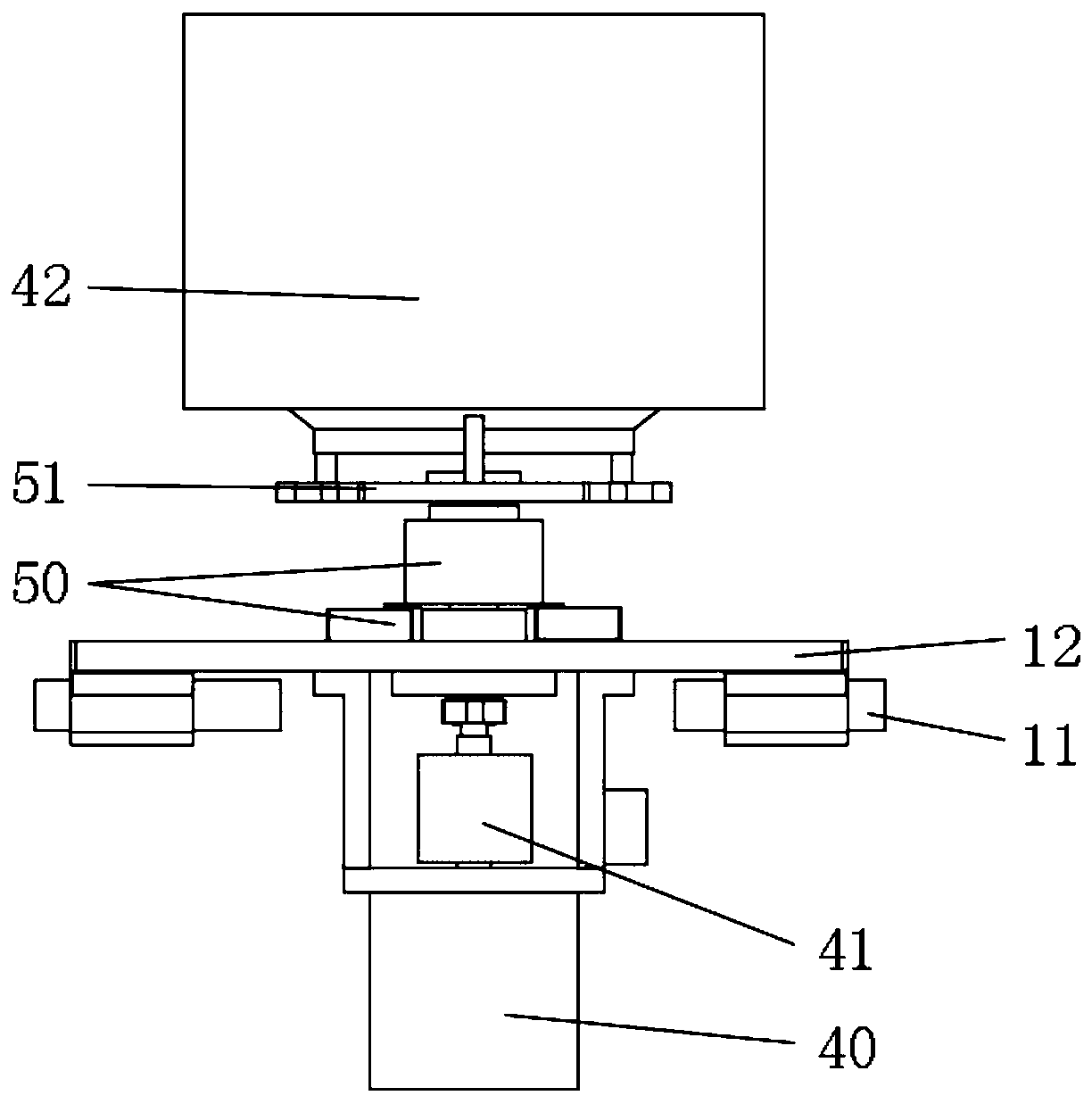 Surface insulation spraying device and spraying process of electronic component