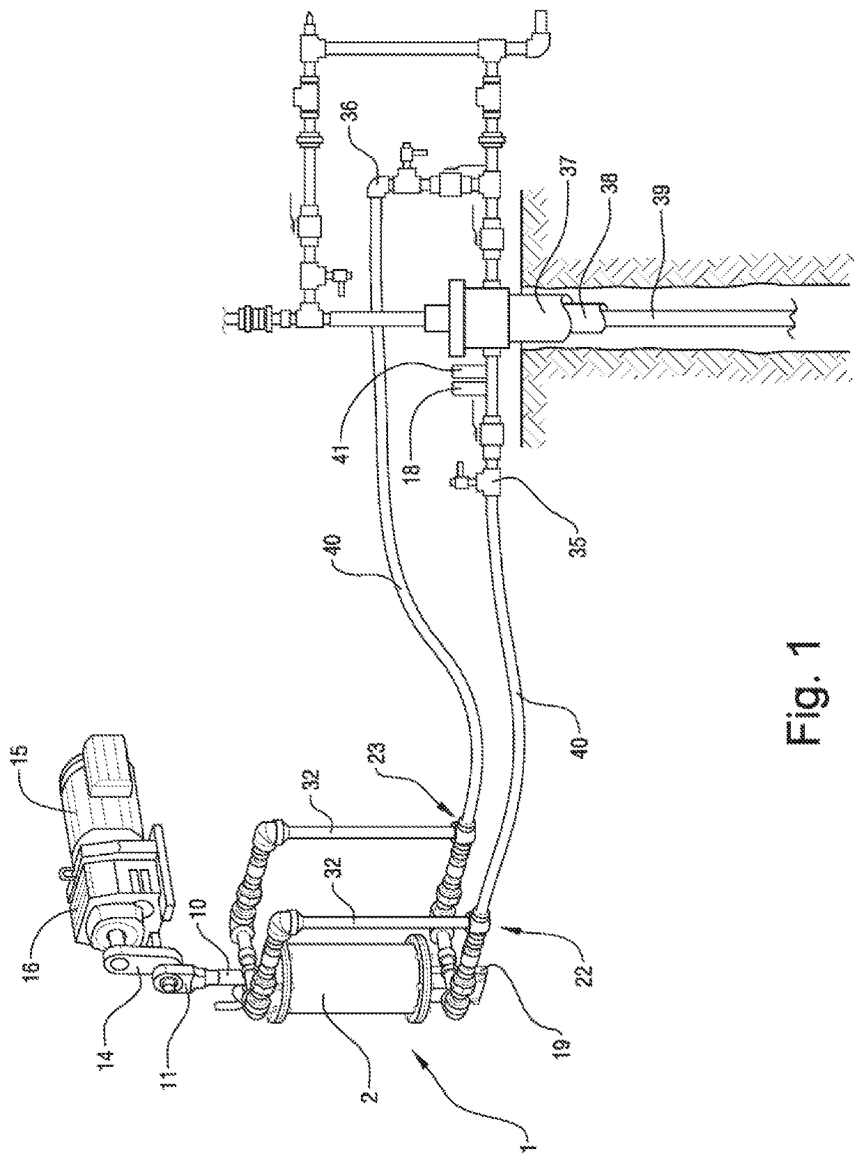 Gas compressor unit for oil wells