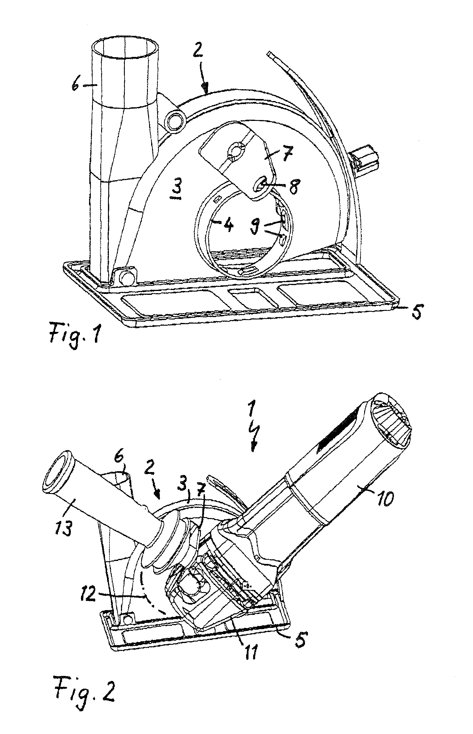 Handheld power tool with a guard hood