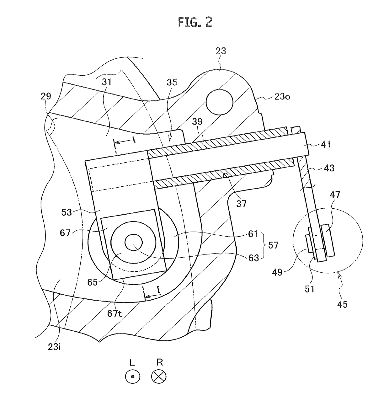 Variable-flow-rate valve mechanism and turbocharger