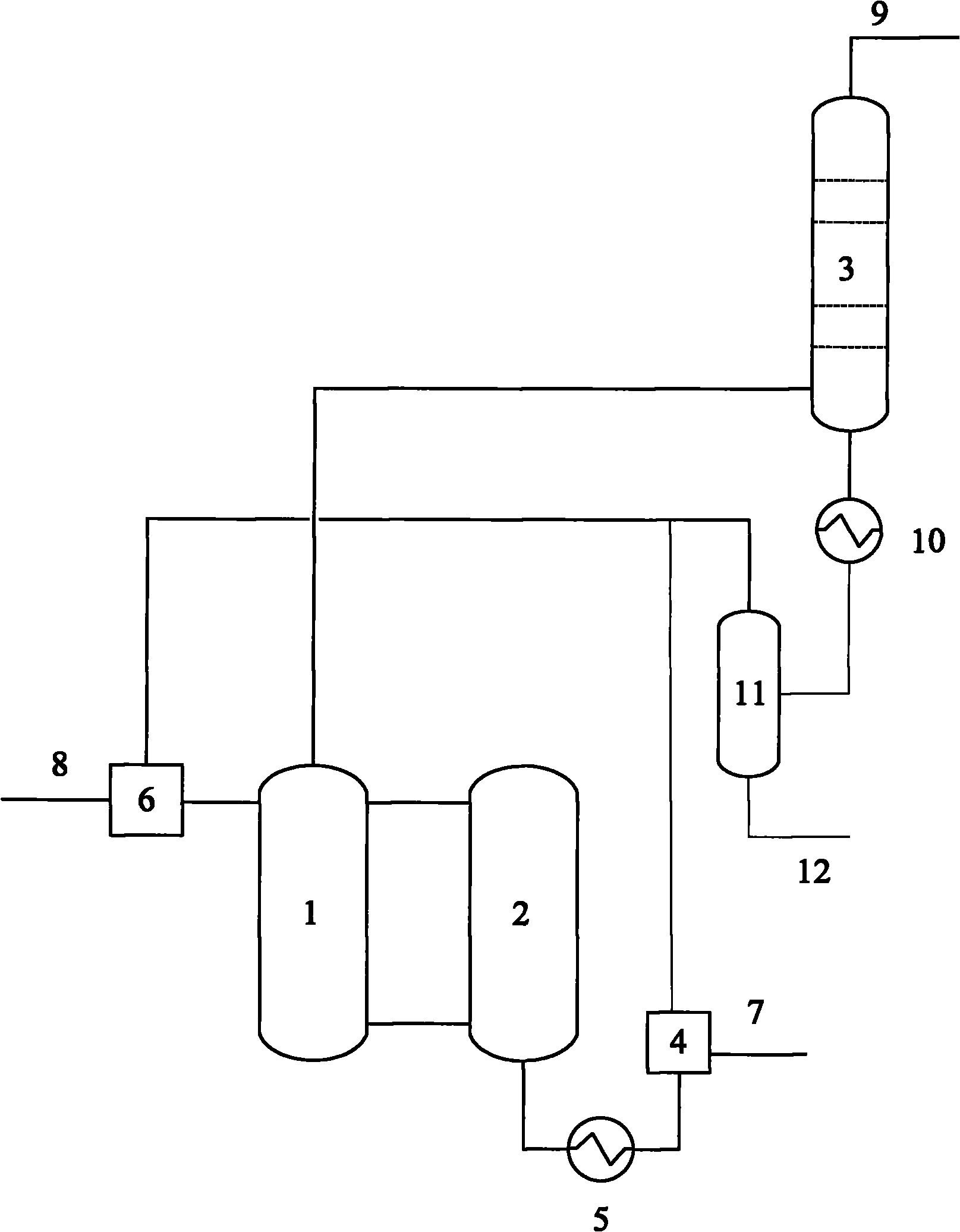 Liquid phase fluorination reaction device