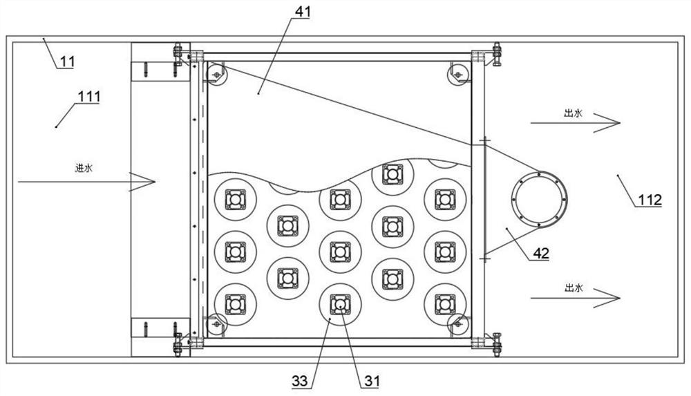 A filter pipe mesh plate grille