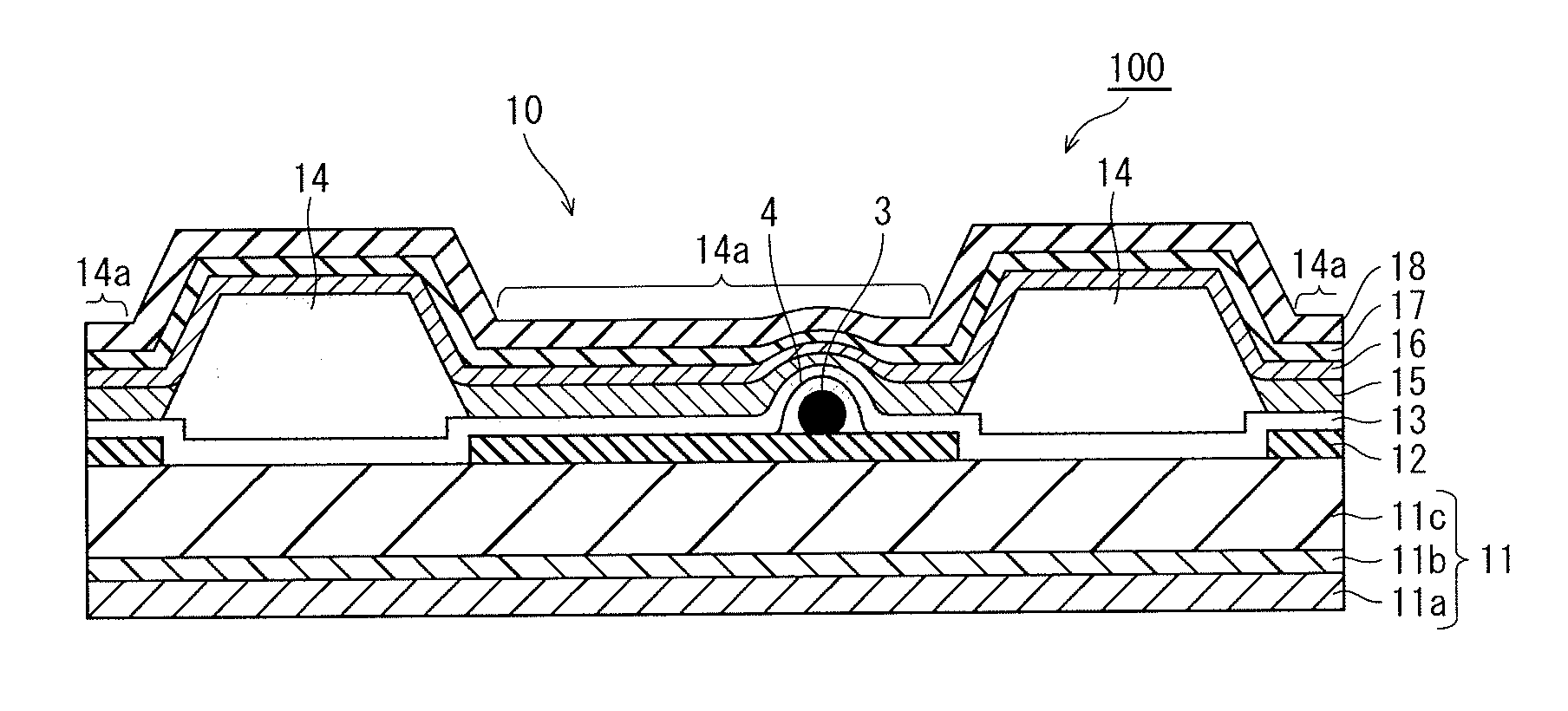 Covering method and organic el element manufacturing method
