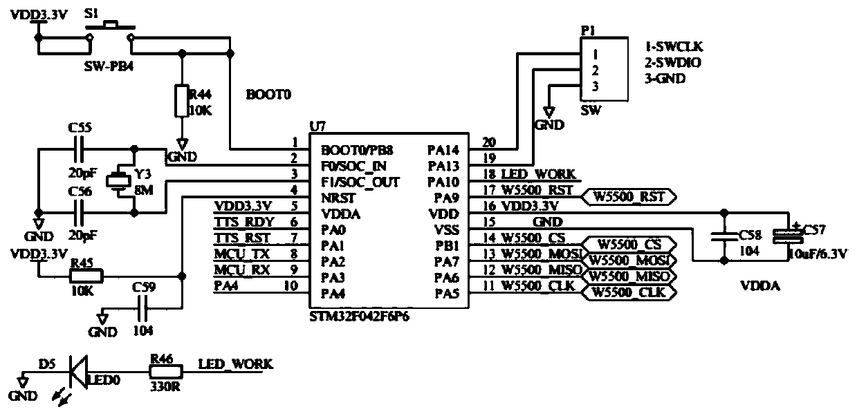 Voice synthesis device for underground safety production