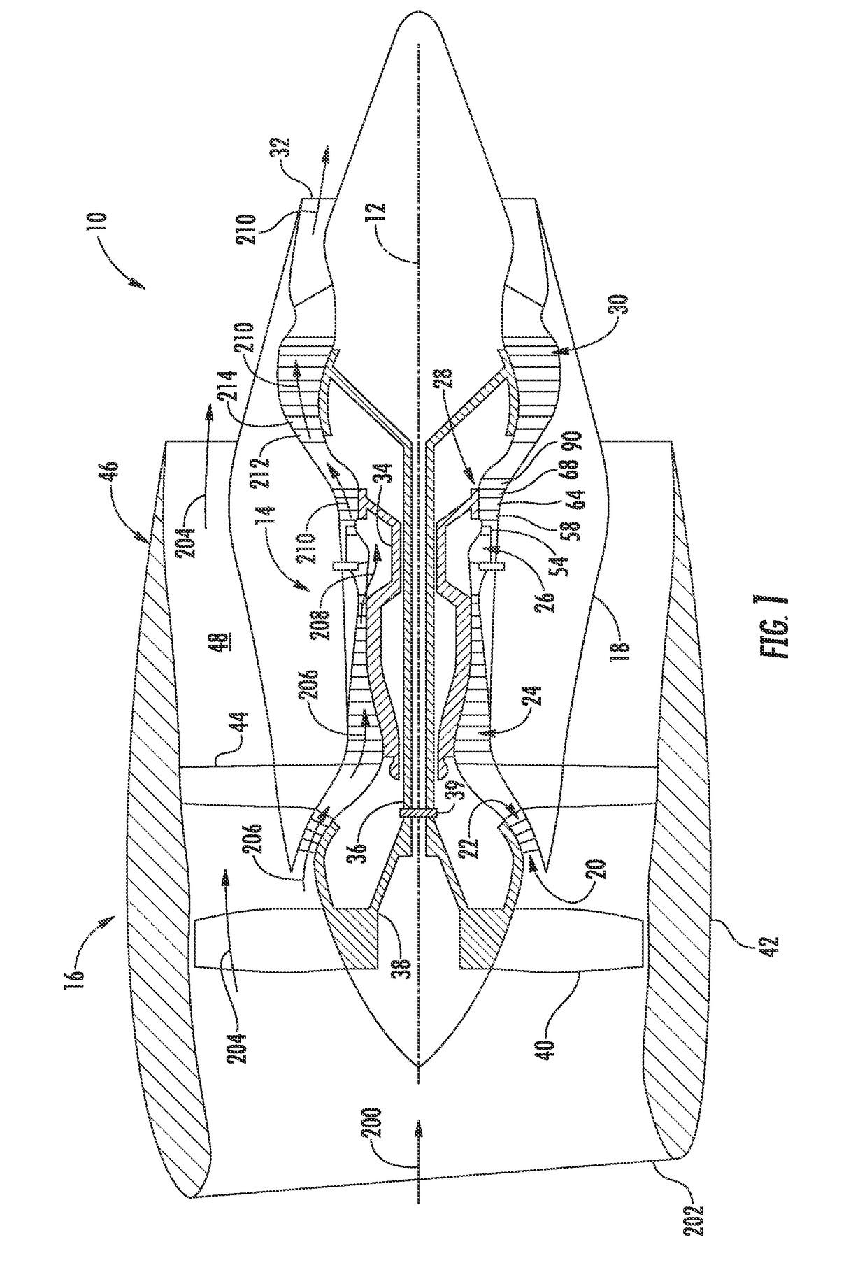 Advanced stationary sealing concepts for axial retention of ceramic matrix composite shrouds