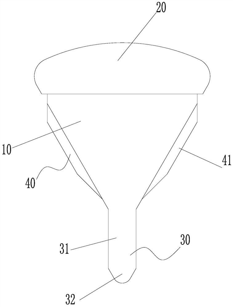 Replacement prosthesis of half hip joint and surgical tool