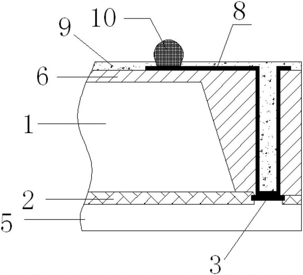 Chip packaging structure and packaging method thereof
