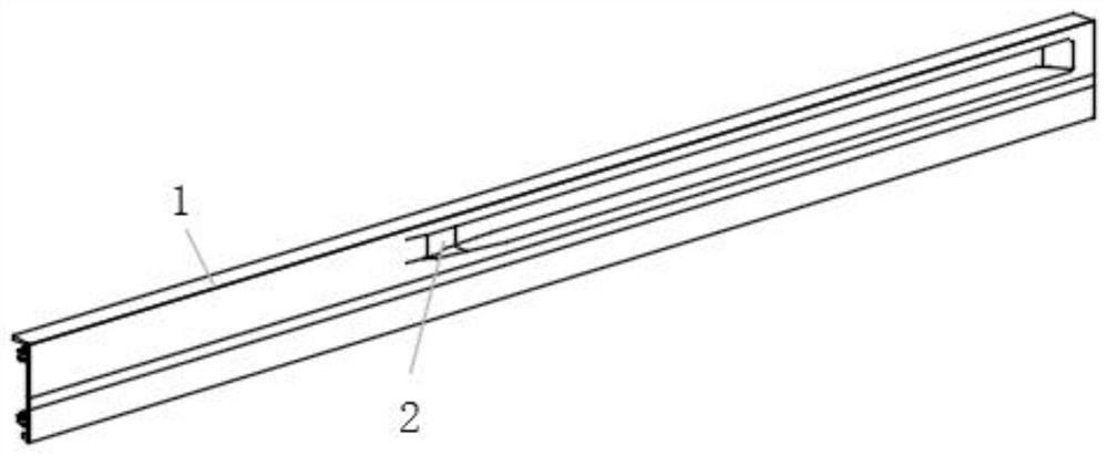 A refrigerator door trim strip and its surface treatment method