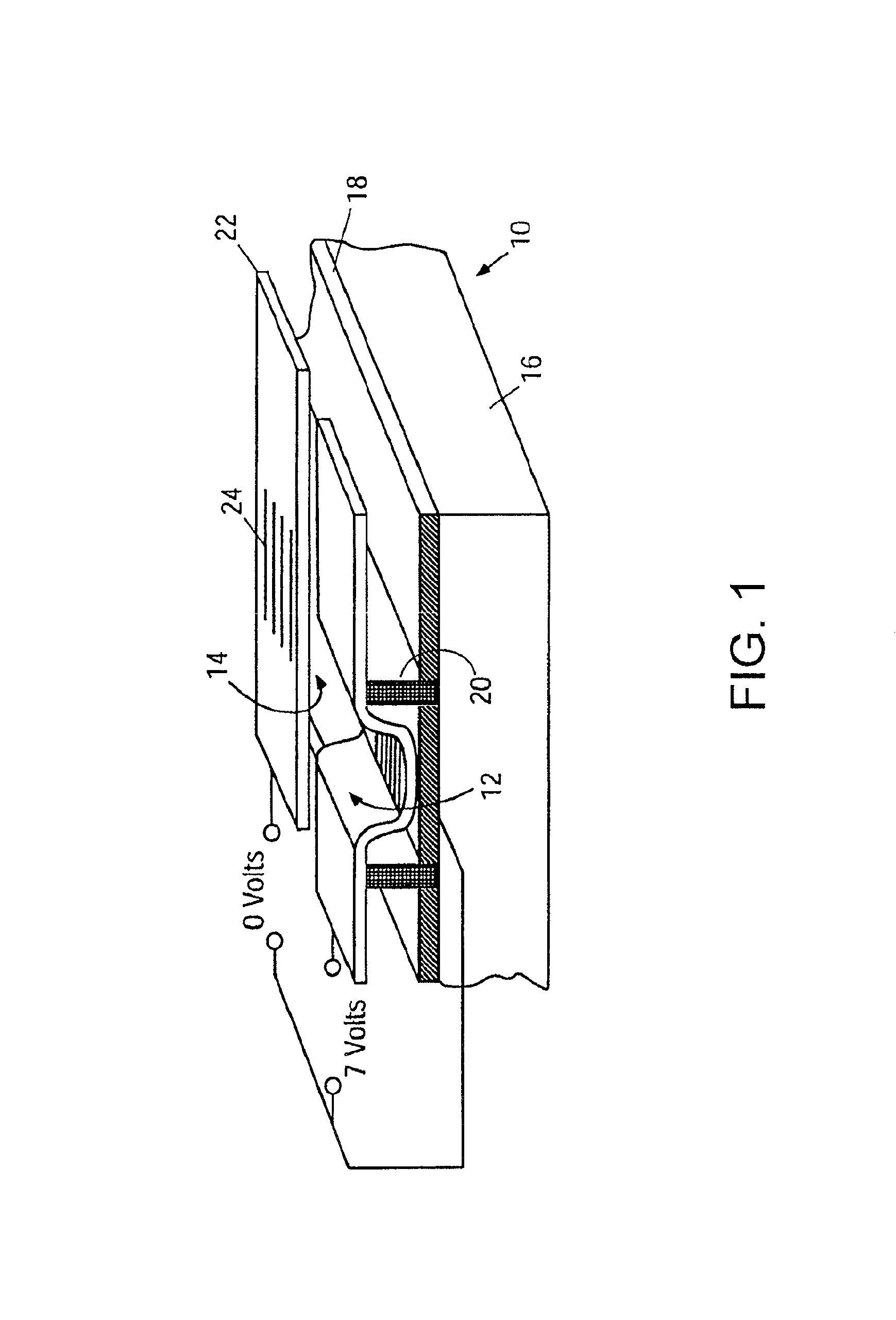 Method for fabricating a structure for a microelectromechanical system (MEMS) device