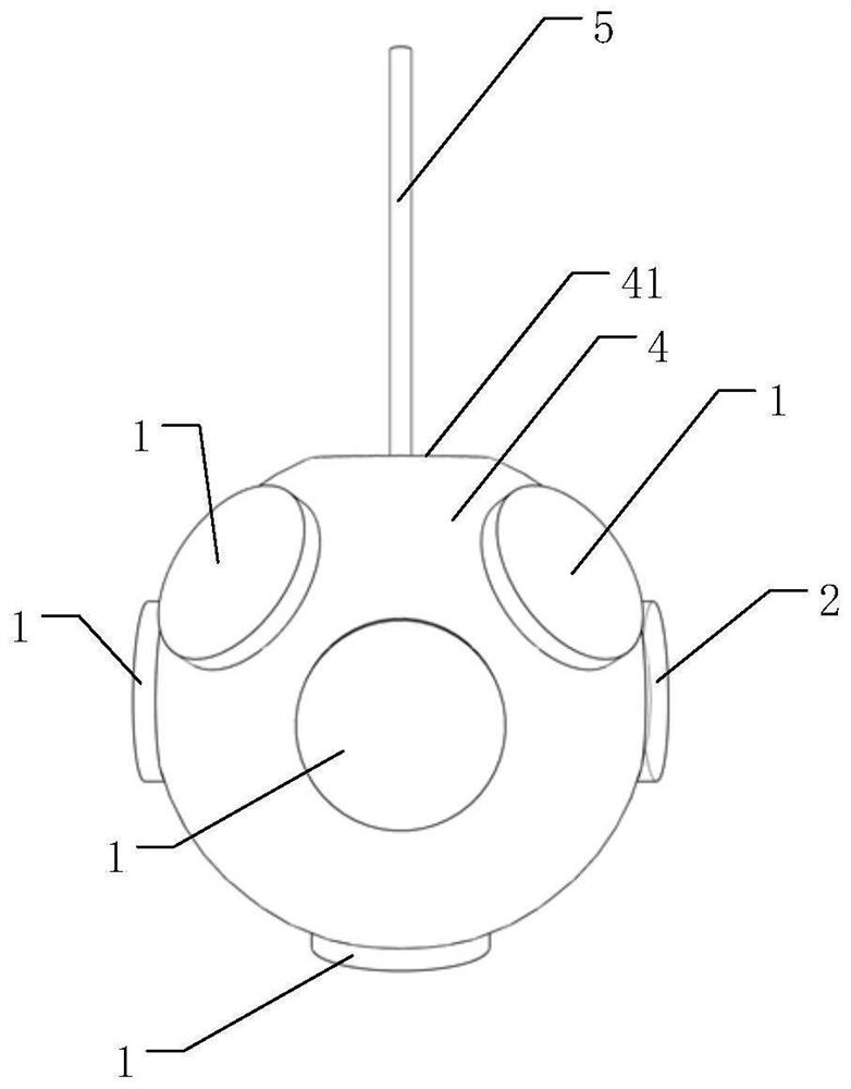 Three-dimensional vector soil pressure sensor capable of dynamically orienting