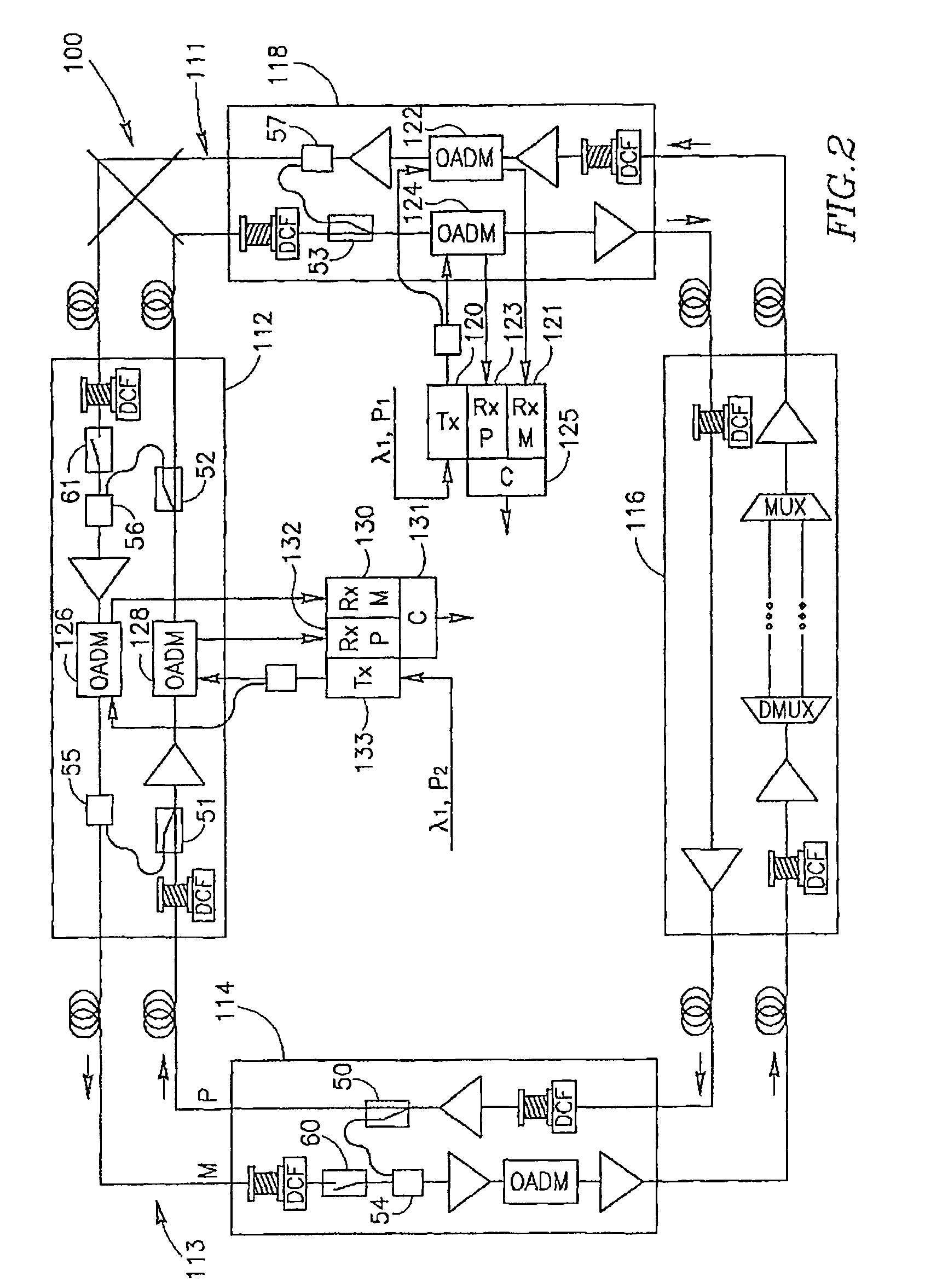 Method and system for hybrid protection in optical networks