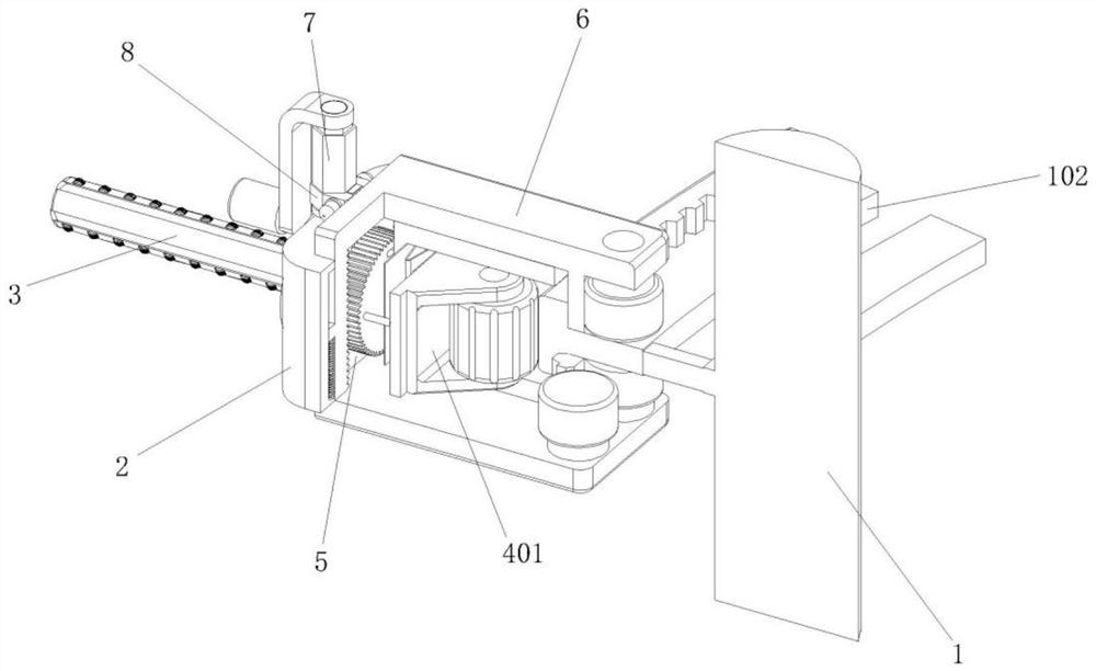 Adjustable warp creel for circular weaving machine