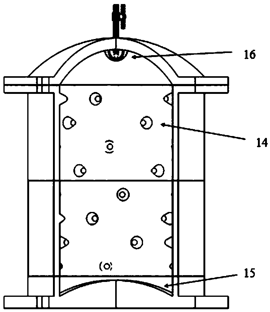 Desorption measurement device and method for contents of coal bed gas and shale gas