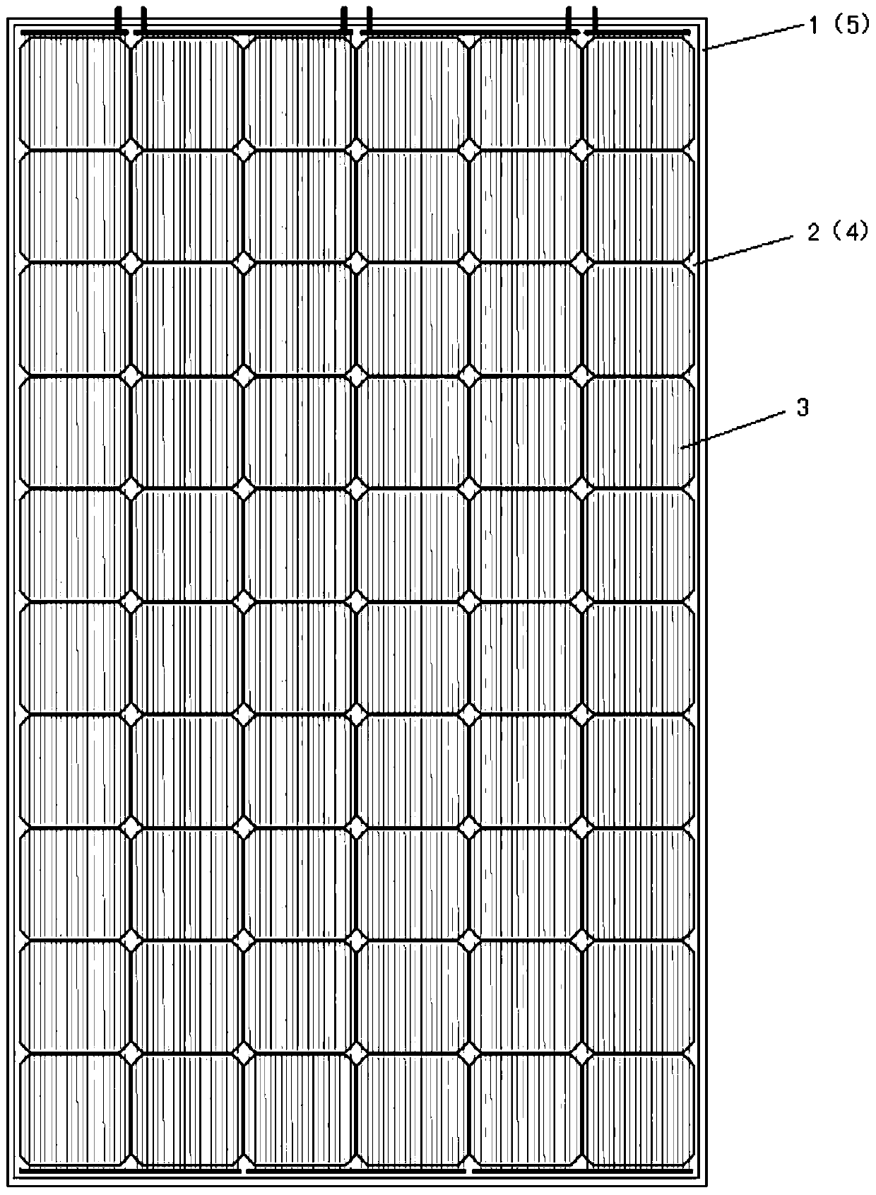 Busbar-free double-sided battery module and its manufacturing process