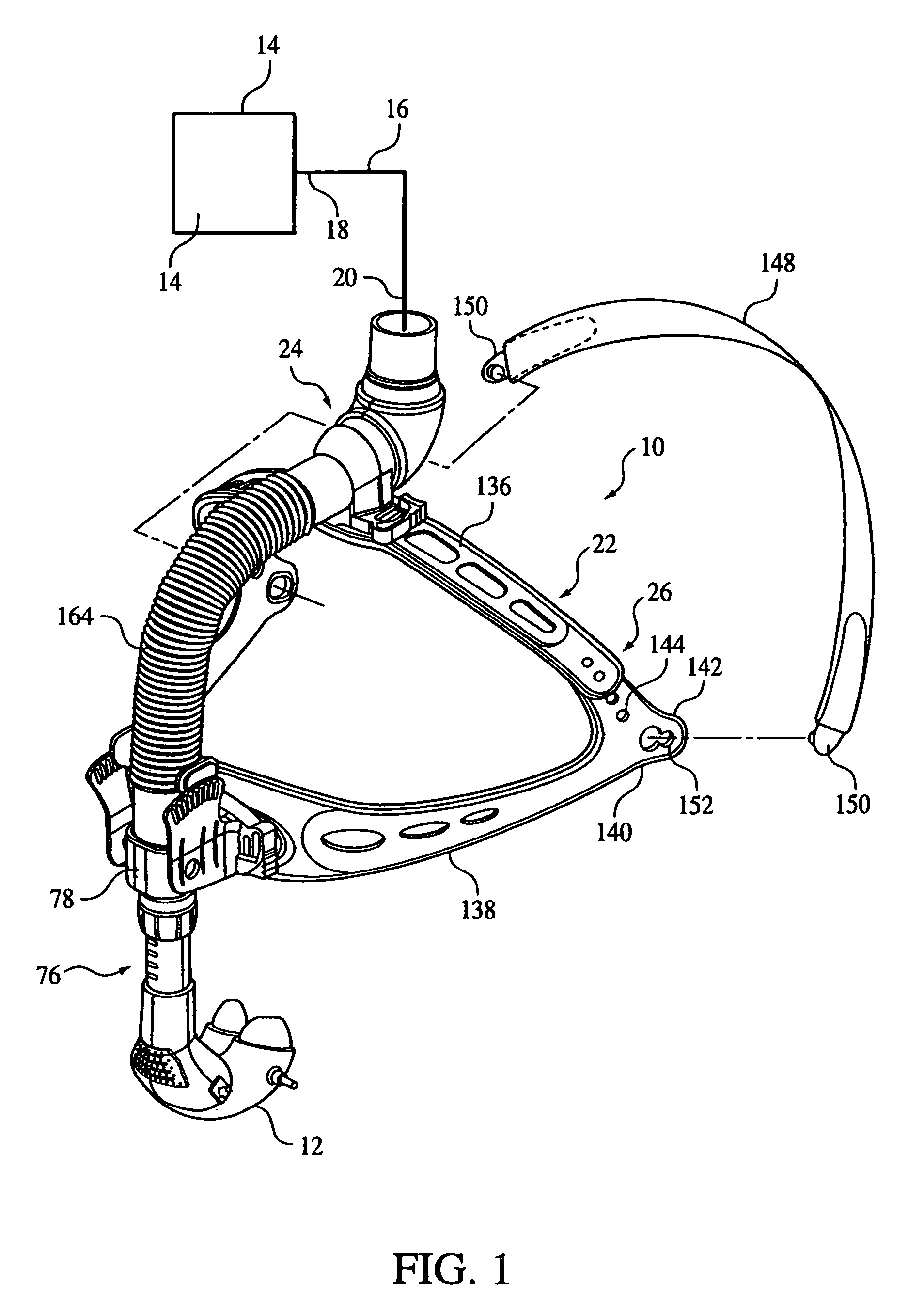 Patient interface assembly and system using same