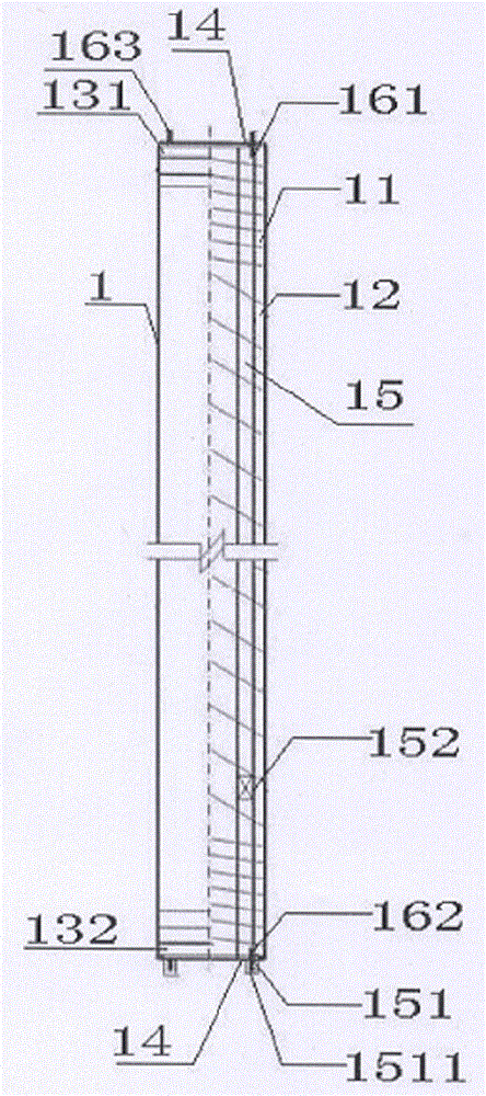 A post-grouting device for prefabricated piles and its technology