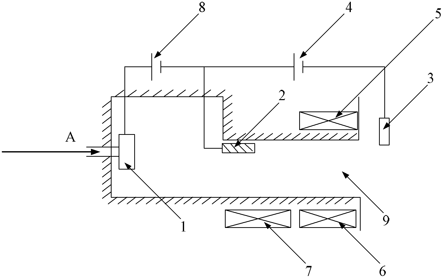 Hall thrustor capable of realizing self cleaning of polluted membrane of discharge channel and self cleaning method of Hall thrustor