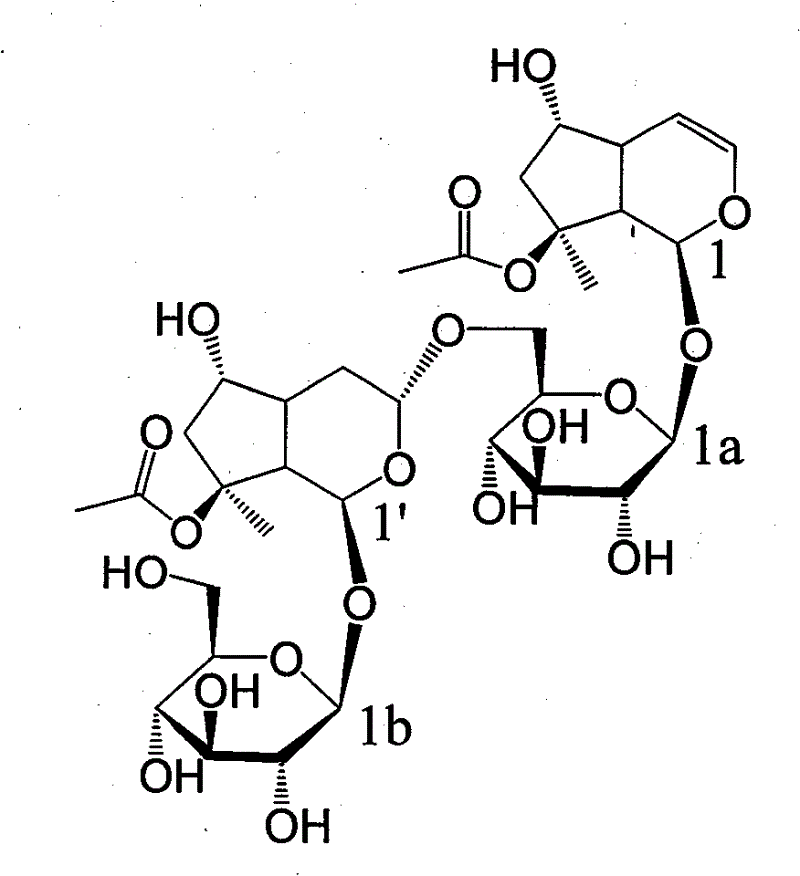 Compound extracted from Tibetan medicine eriophyton wallichii with antioxidant activity and extracting method thereof