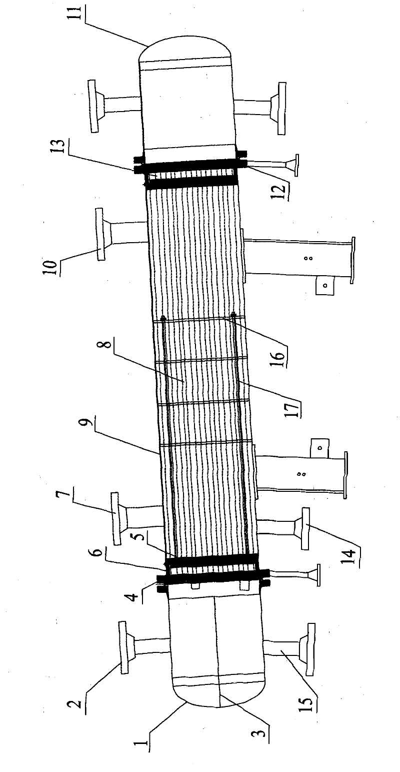 Manufacturing method of dual-tubesheet heat interchanger