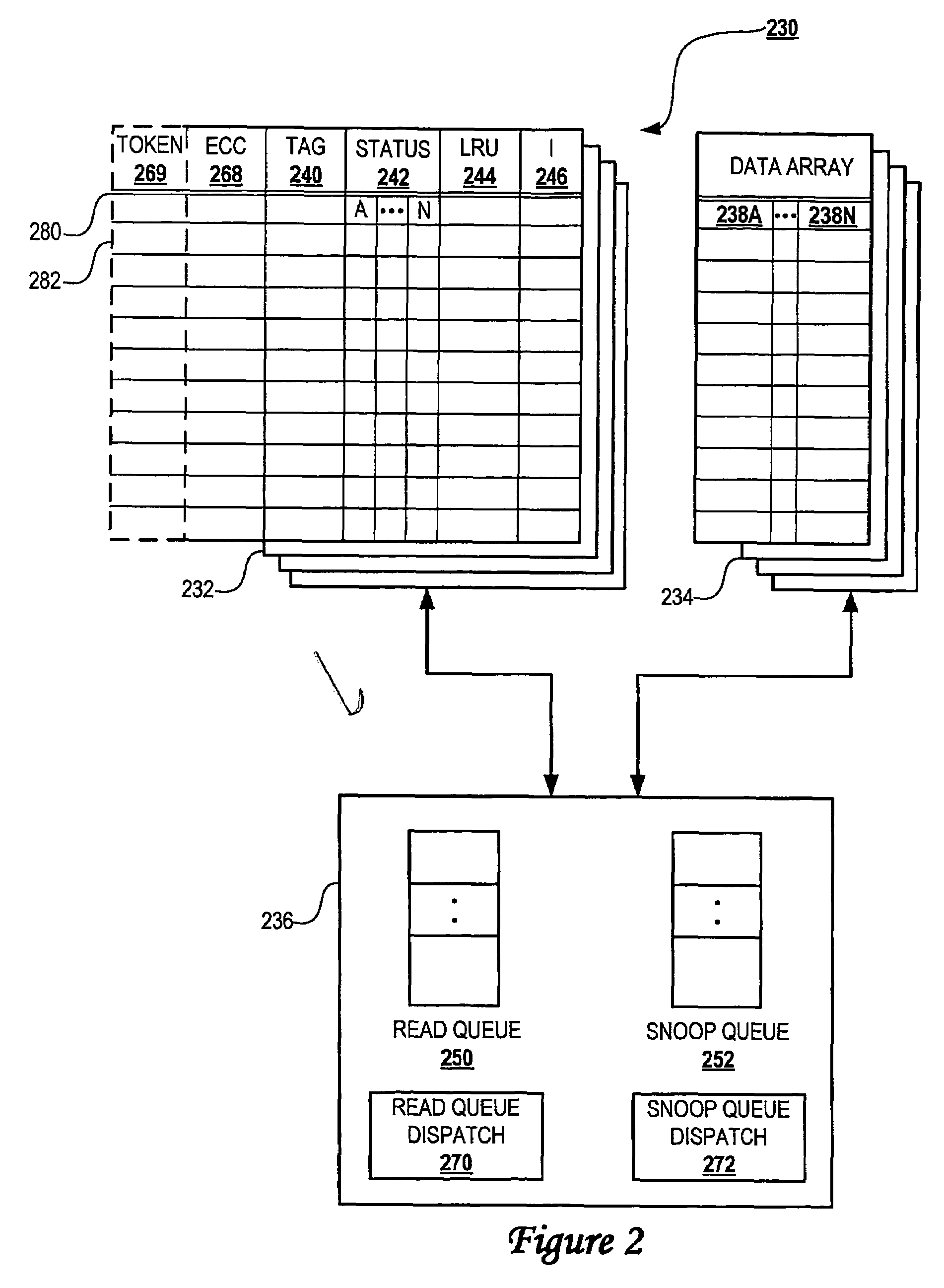 System, method and computer program product for application-level cache-mapping awareness and reallocation requests