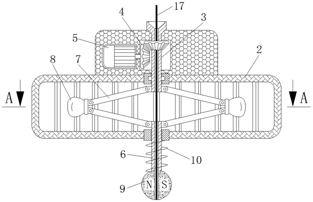 Discharging head for 3D printing of animation design model