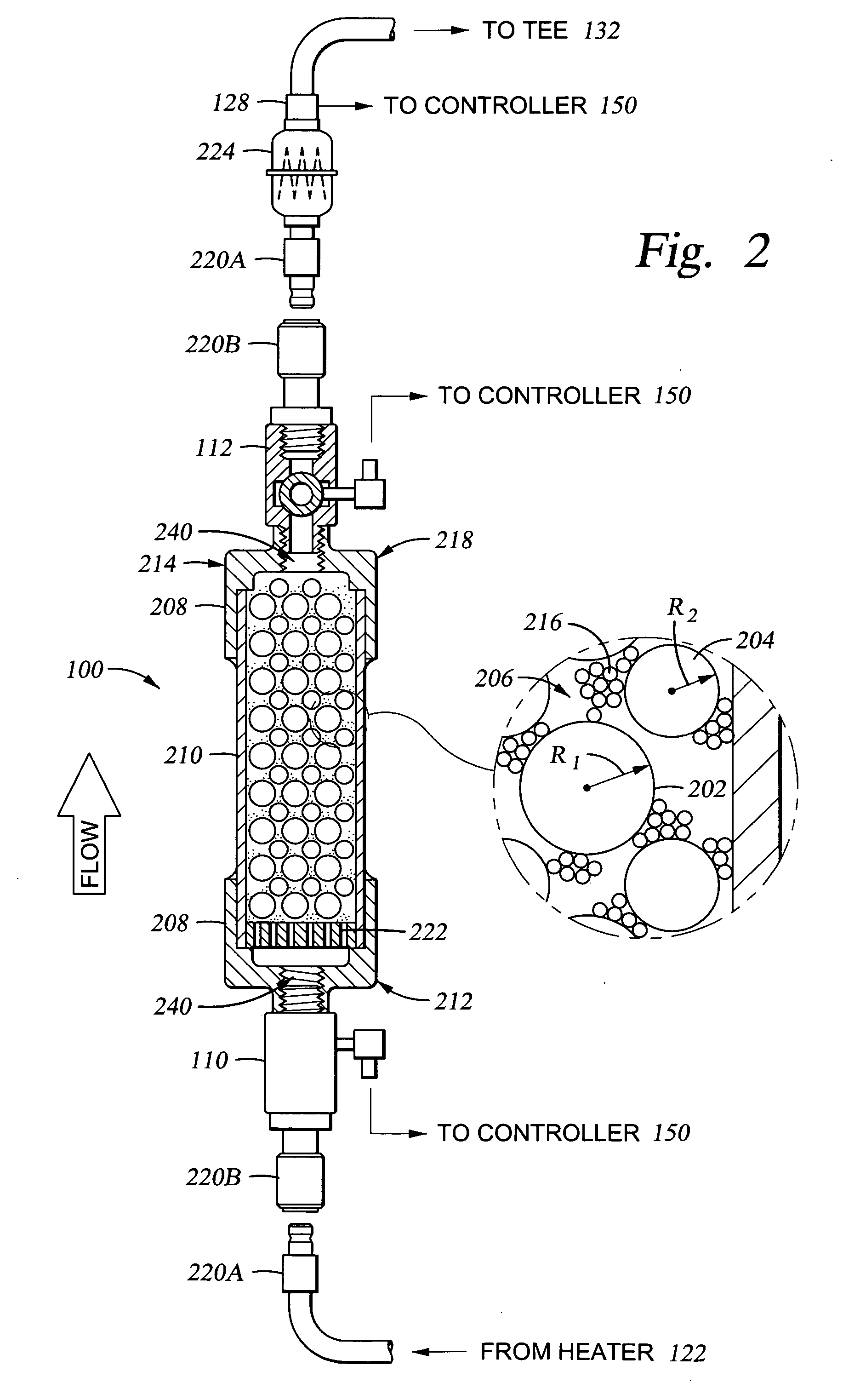 Method and apparatus for providing gas to a processing chamber