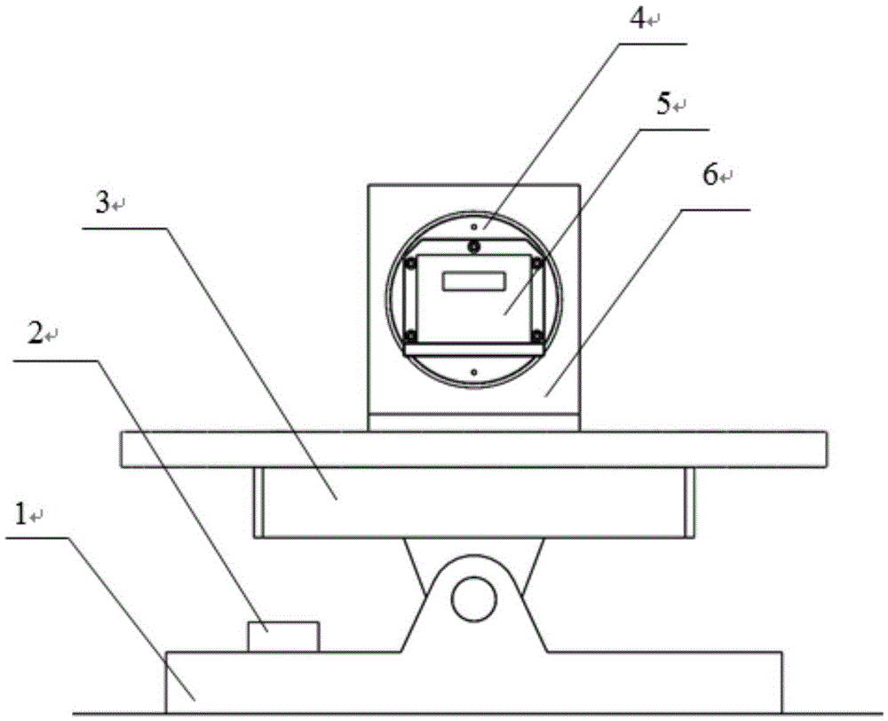 High-precision measurement device and measurement method for angle of pitch