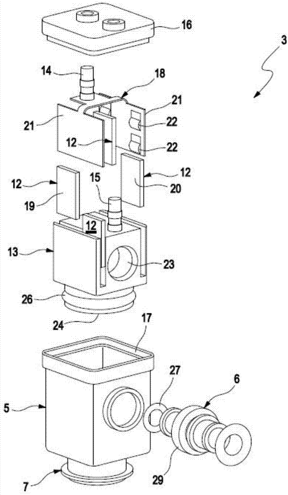 Pre-heating device for a fuel injection system