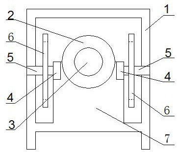 Automatic pulling-out device for wheel axle of mechanical equipment for coal mine